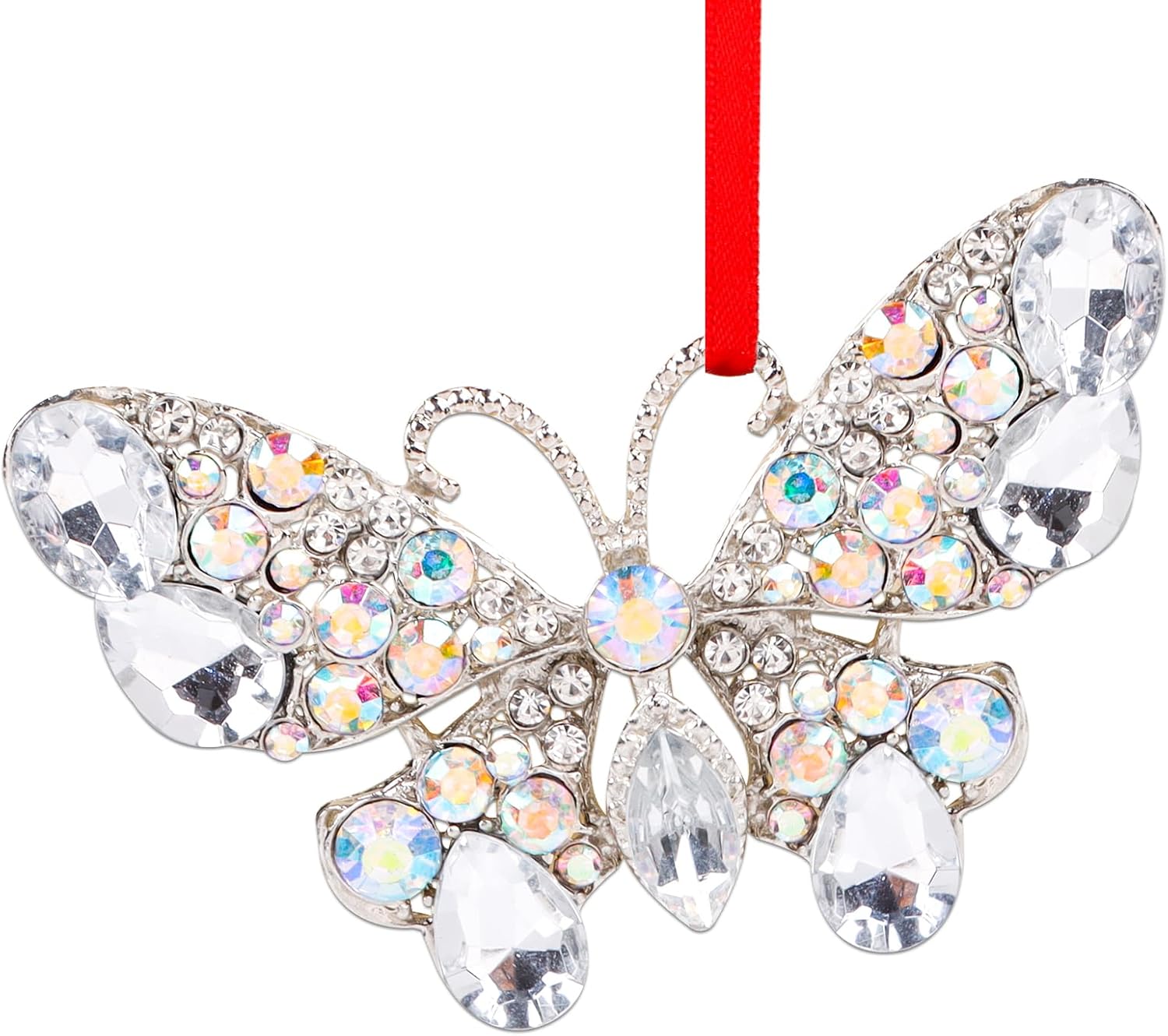 D24TIME Metal Butterfly Christmas Ornaments 2025