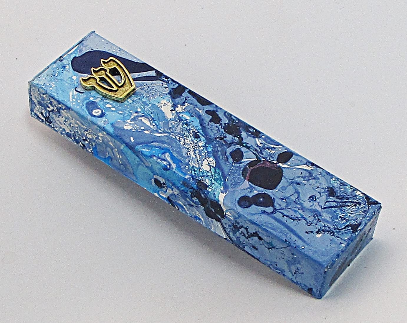 Marbled Mezuzah Case A169 1