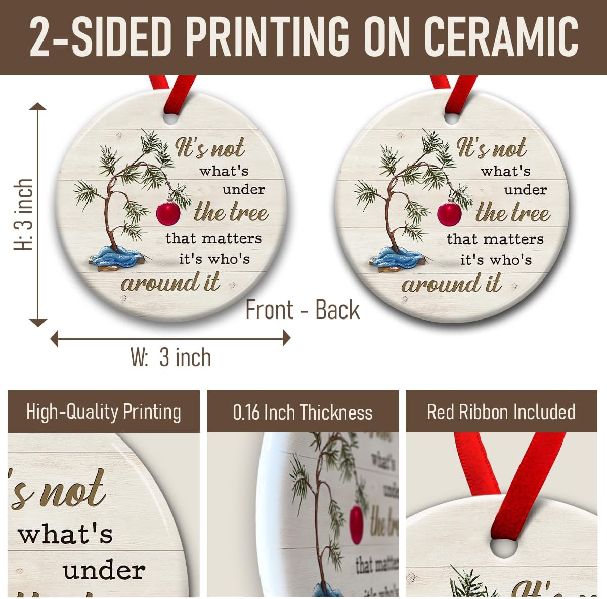 Christmas Ornaments - Inspirational Gifts for Family and Friends