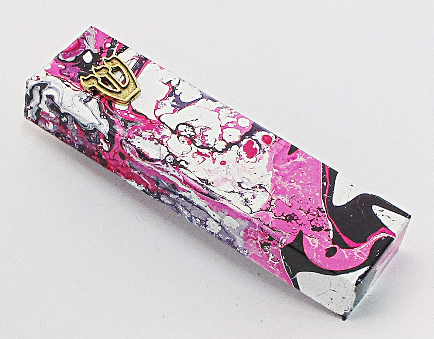 Marbled Mezuzah Case A155 1