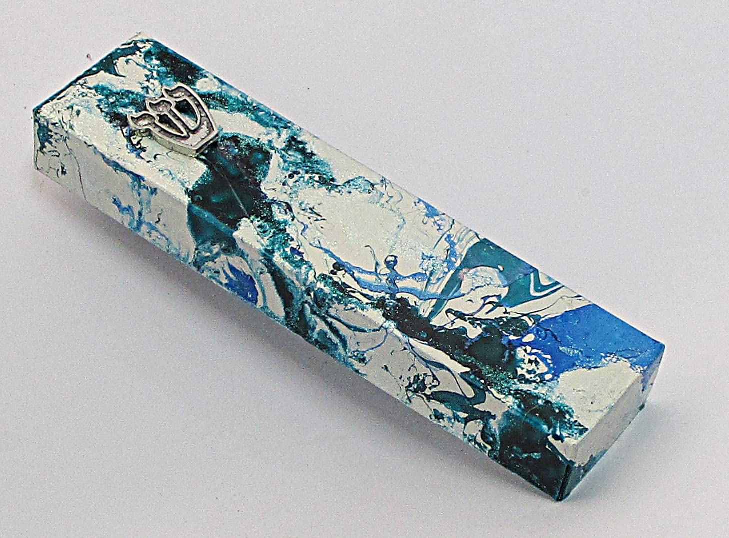 Marbled Mezuzah Case A199 1