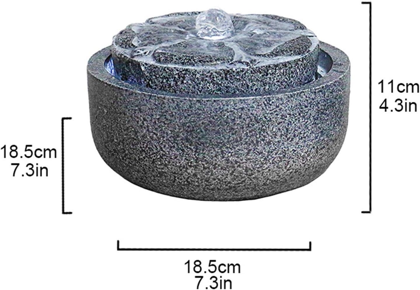 KCYSLY Tabletop Fountain Indoor Garden Decoration