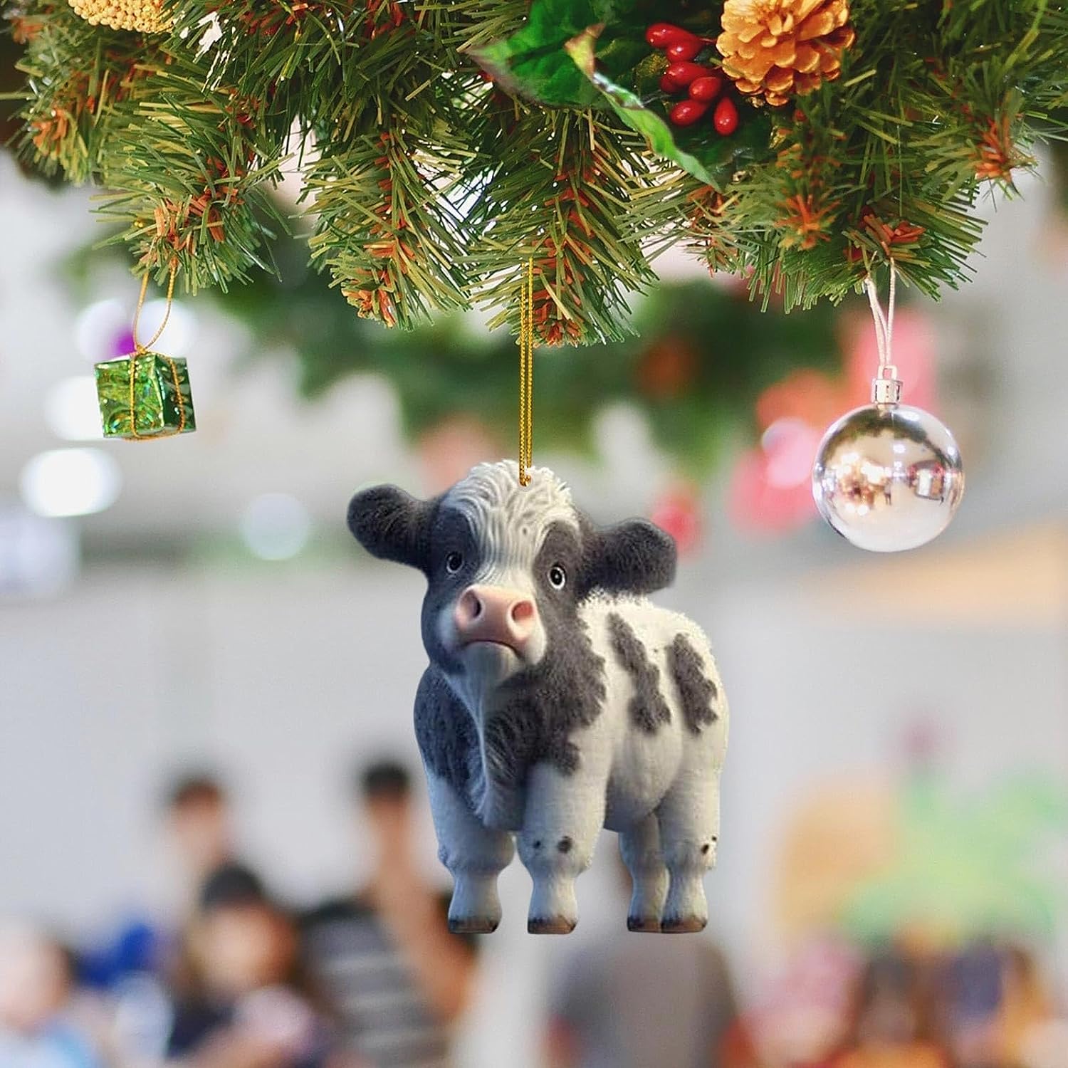 Cute Cartoon Cow Hanging Ornament Decor