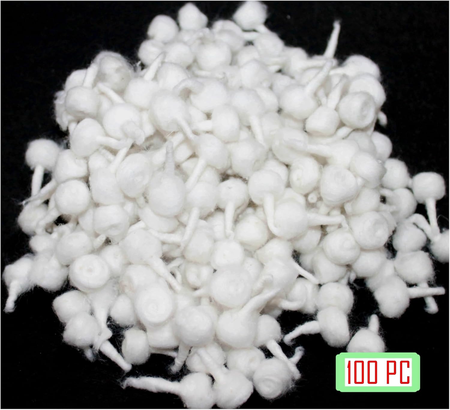 IS4A Natural Cotton Wicks for Diya and Home Decoration