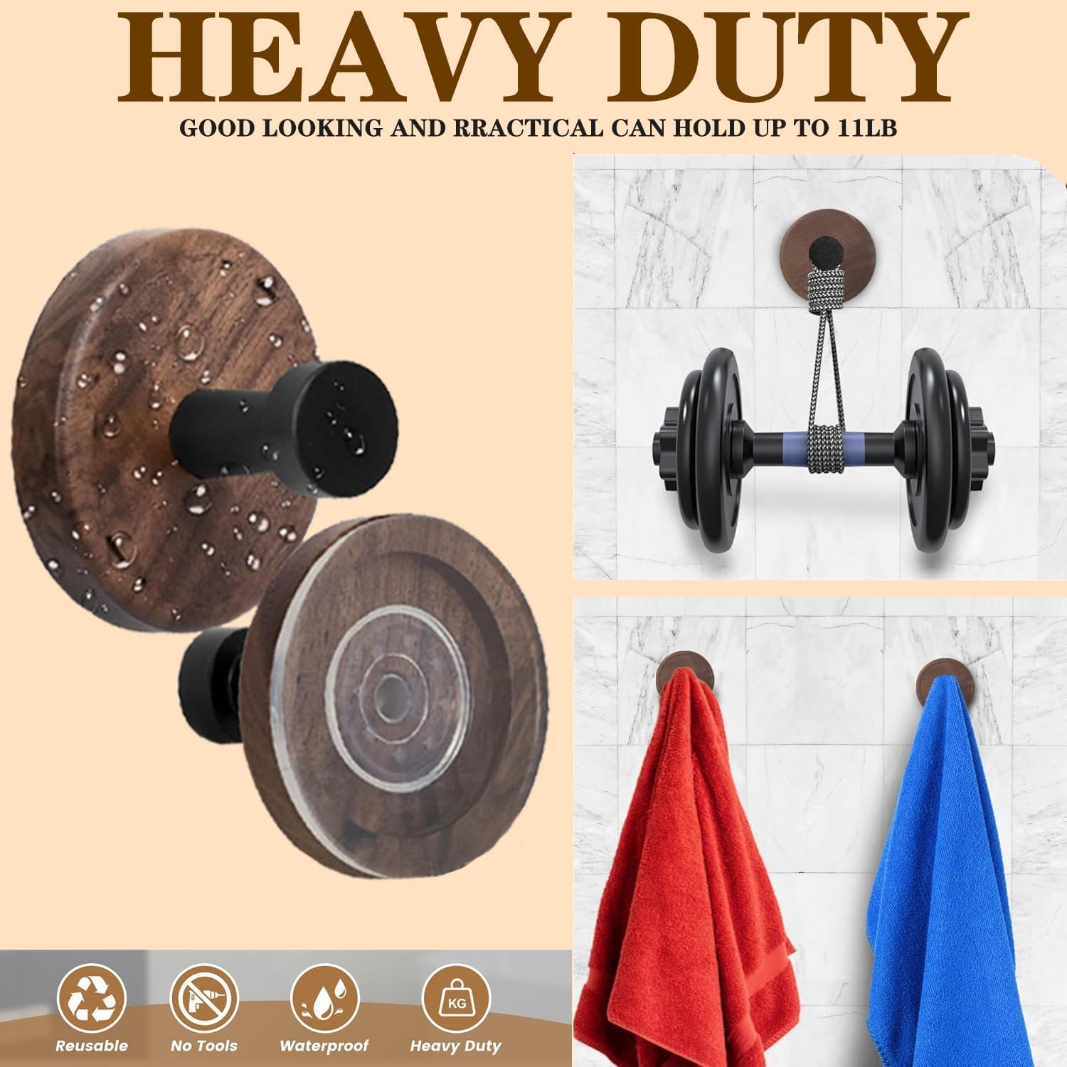 Linwnil Suction Cup Wreath Holder for Windows