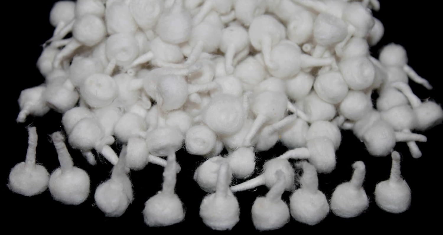 IS4A Natural Cotton Wicks for Diya and Home Decoration
