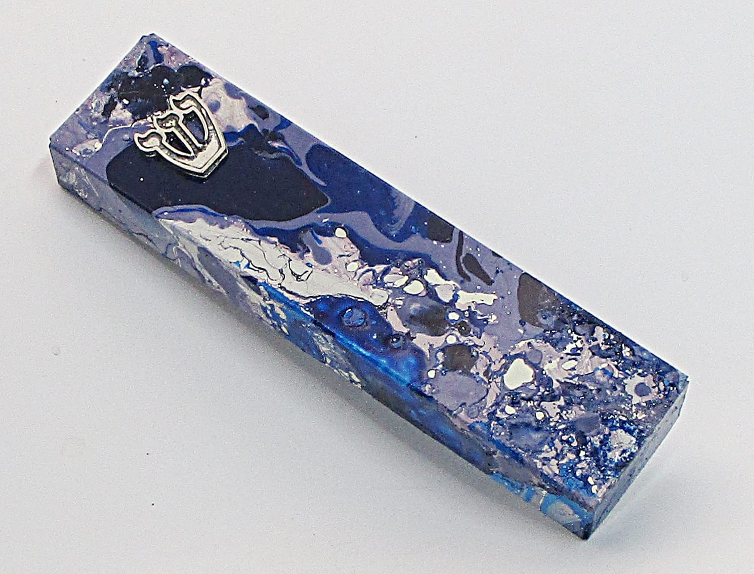 Marbled Mezuzah Case A214 1