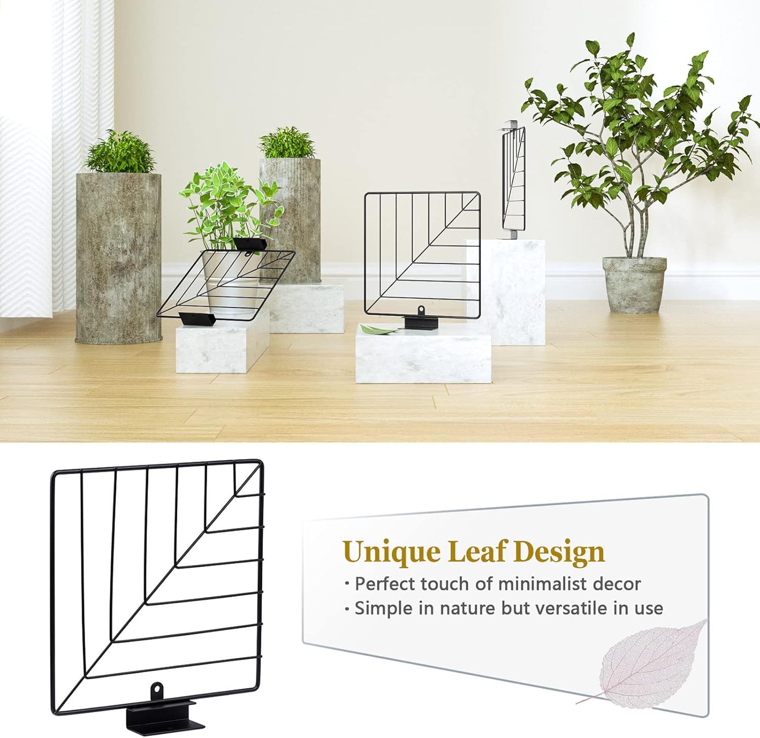 Love-KANKEI 5 Tier Corner Shelf Wall Mount