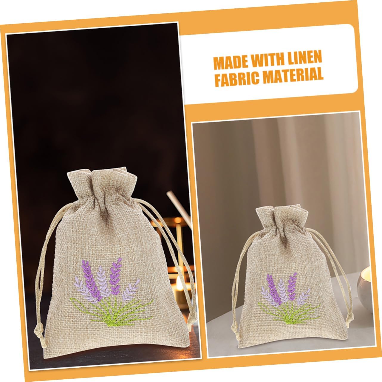 Vaguelly Lavender Scent Sachet Bag for Gifts