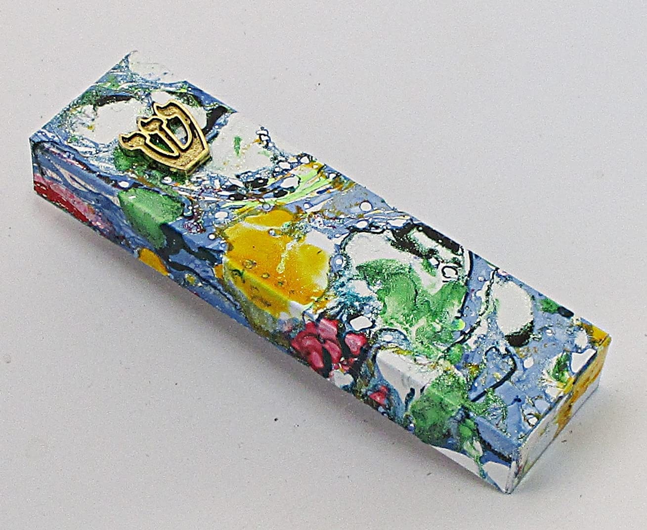 Marbled Mezuzah Case A135 1