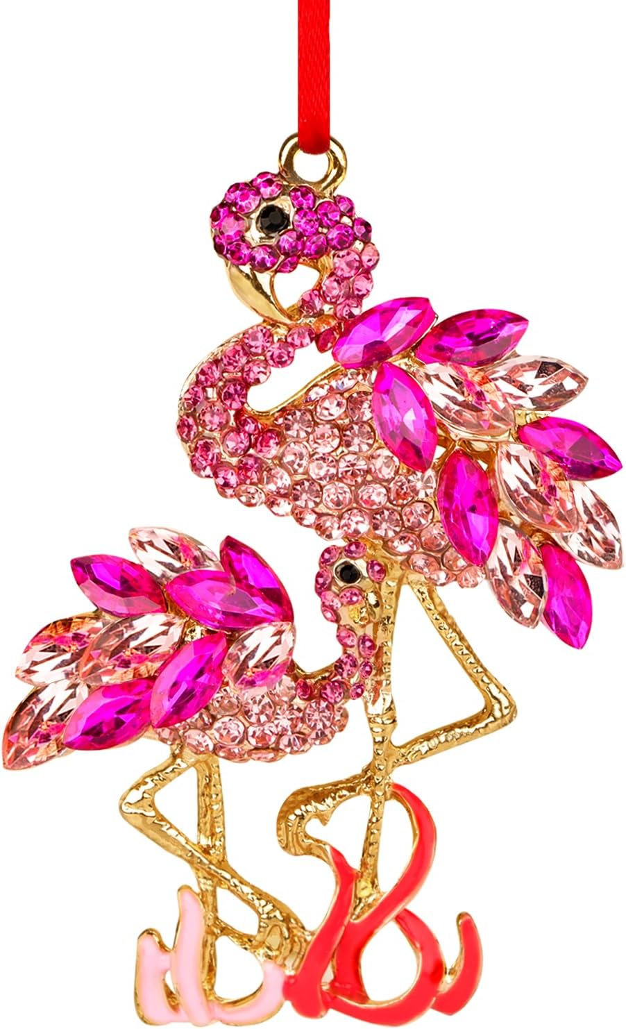 D24TIME Flamingo Christmas Ornament