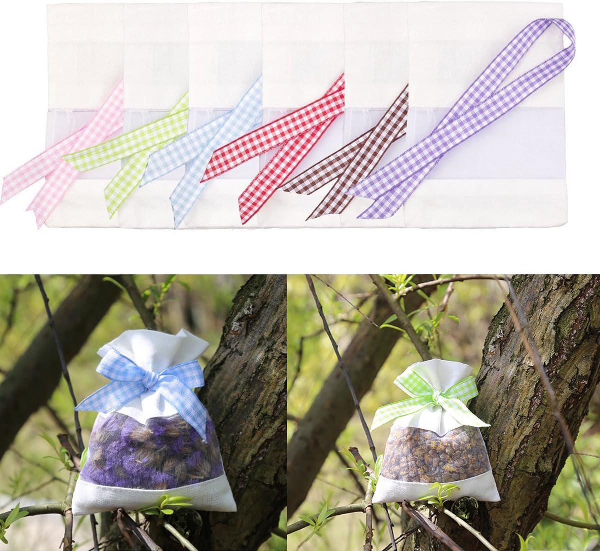 Ezeso Essential Sachet Bags for Lavender Spice and Herbs