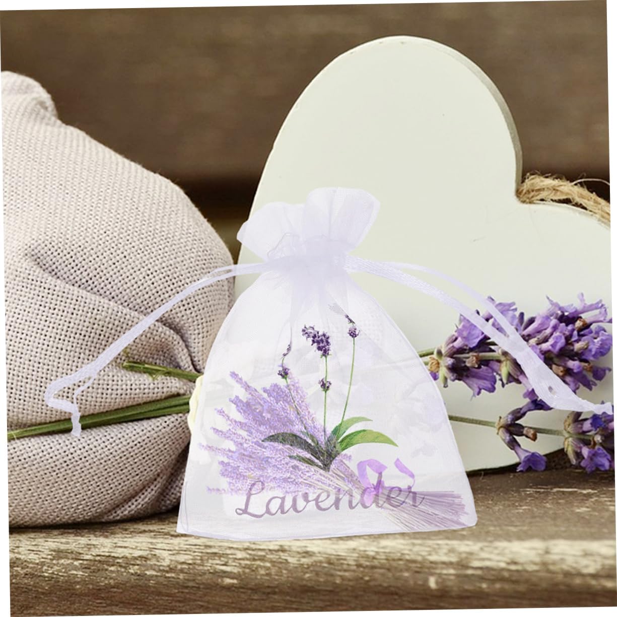 Healifty 50pcs Lavender Spice Sachet Bags