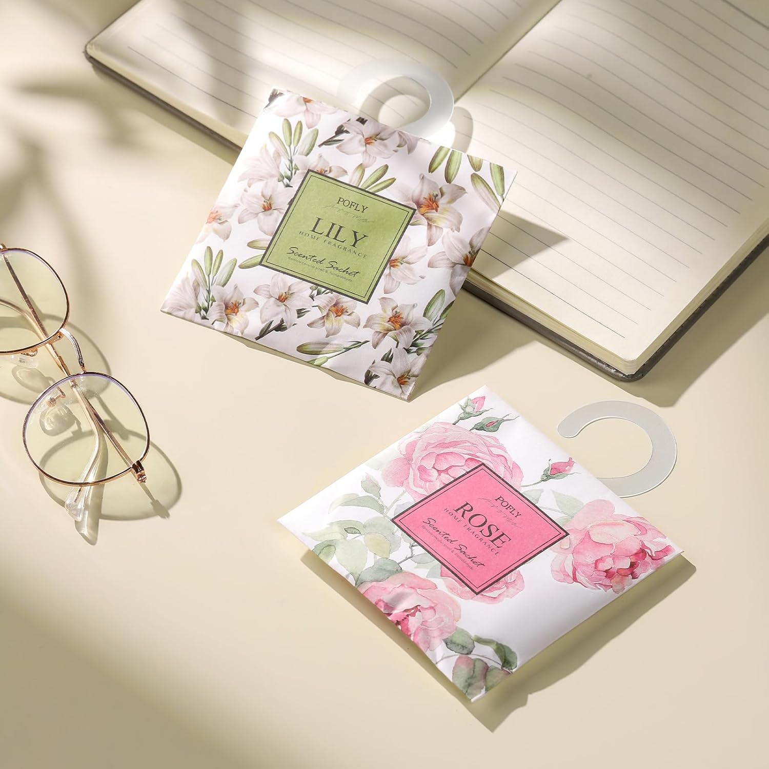 12 Pack Lily Scented Sachets for Home