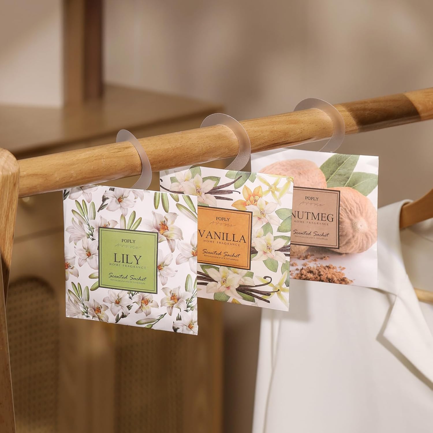 12 Pack Lily Scented Sachets for Home