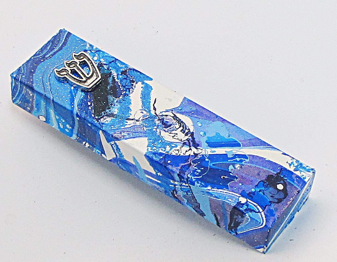 Marbled Mezuzah Case A120 1