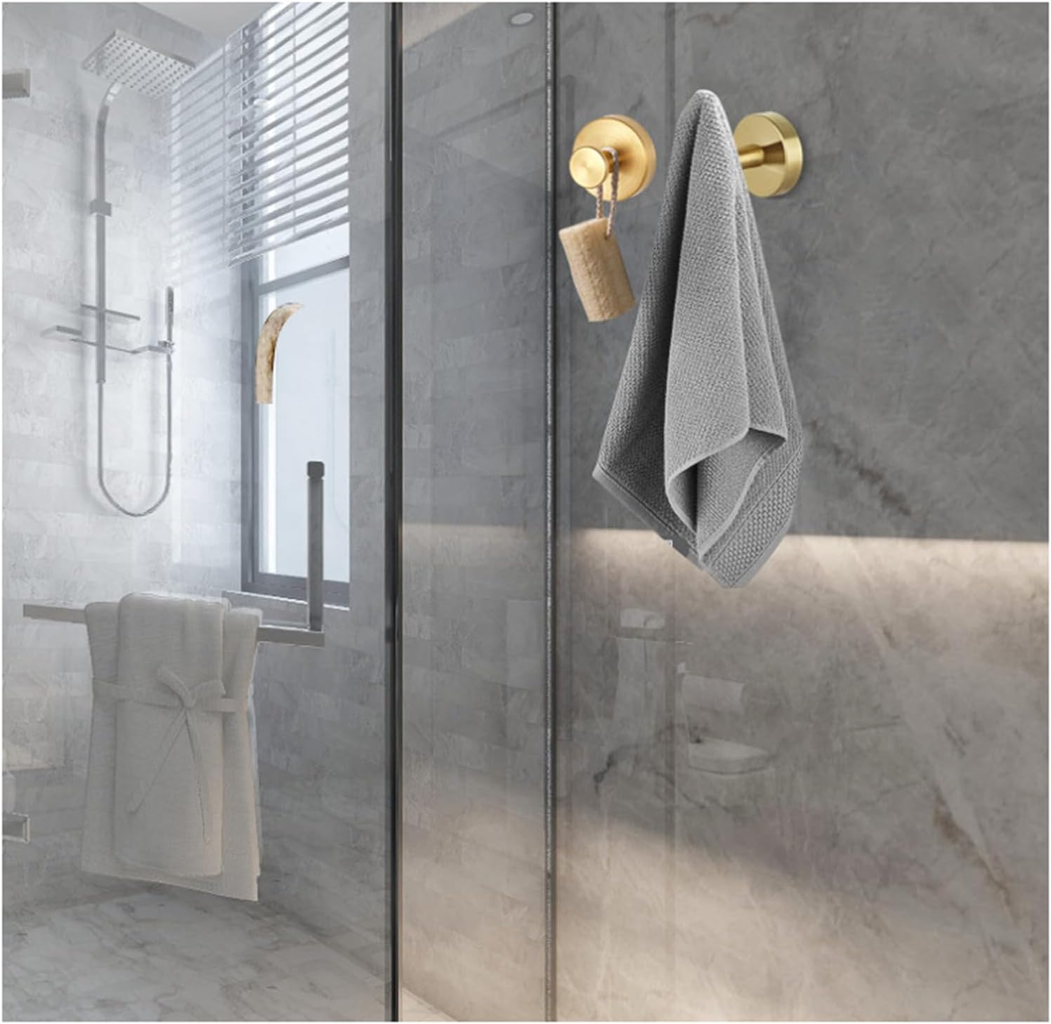 Heavy Duty Suction Cup Wreath Hooks for Glass Doors and Windows