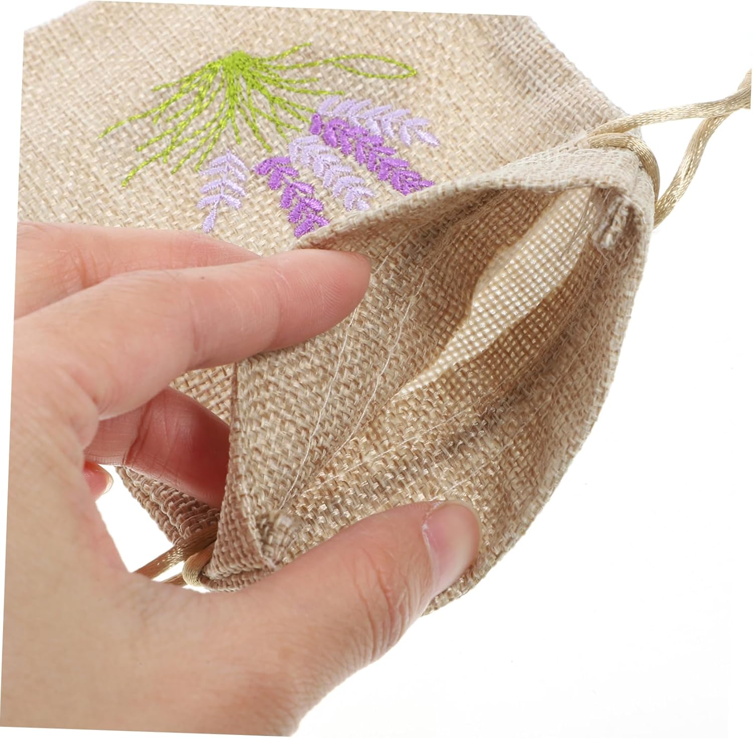 TOGEVAL 10pcs Empty Sachet Bags for Dried Flowers and Perfume