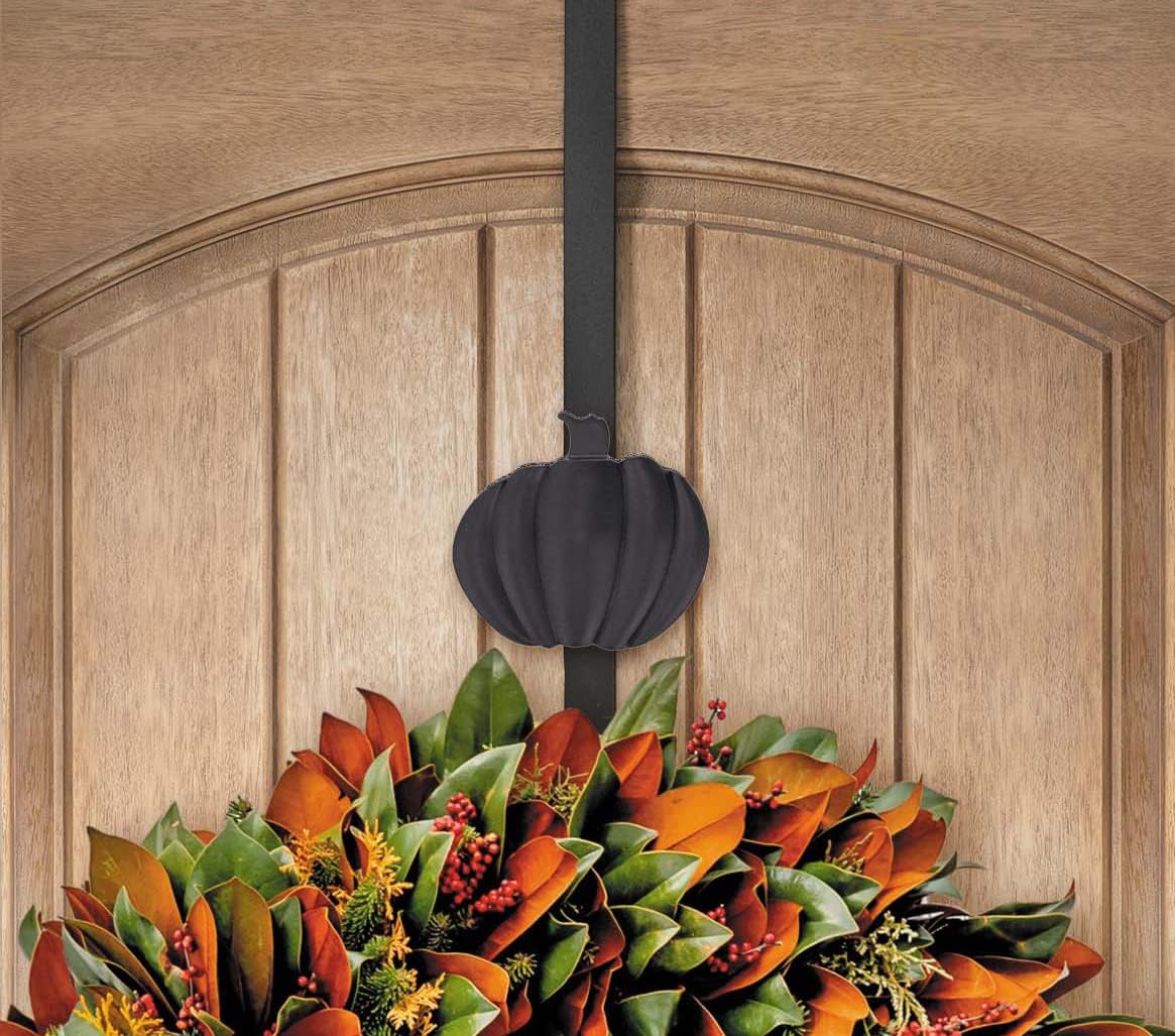 Haute Decor Adjustable Wreath Hanger with Icons