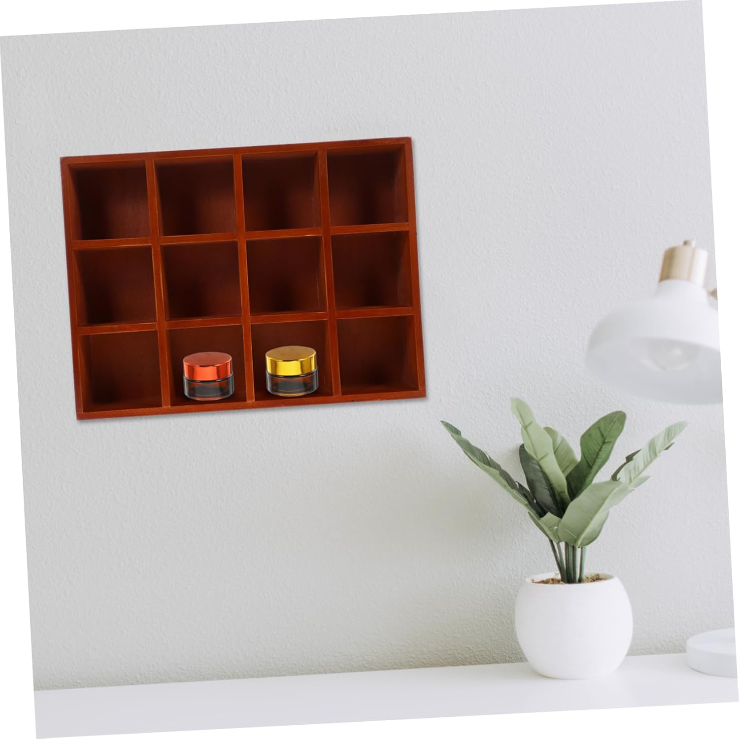 Zerodeko Floating Cube Storage Shelf for Small Statues and Collectibles