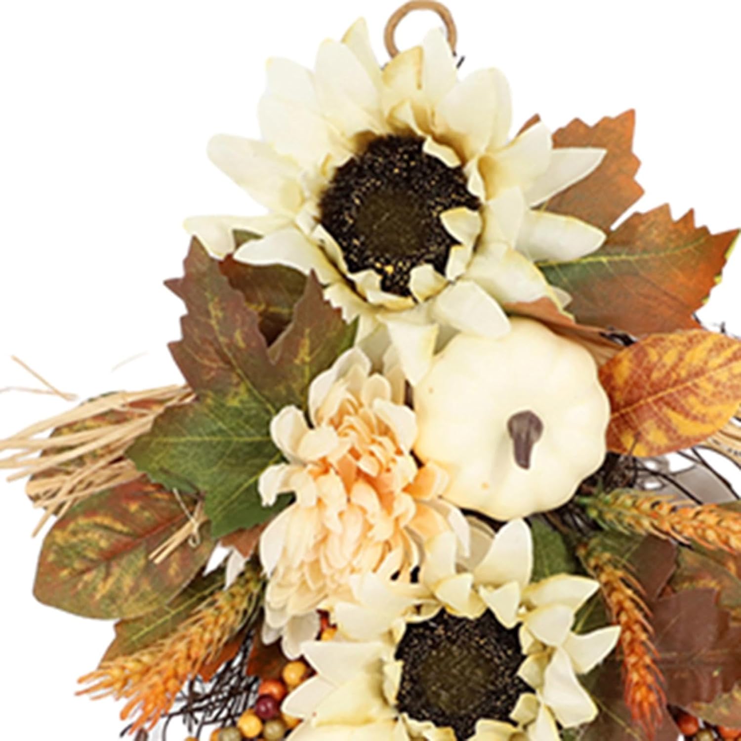 Esquirla Teardrop Hanging Fall Wreath 45cm