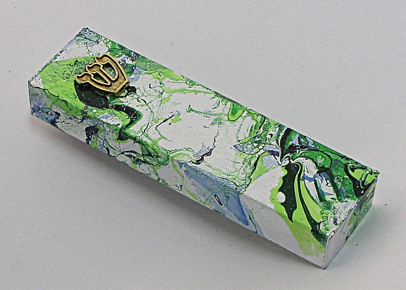 Marbled Mezuzah Case A170 1