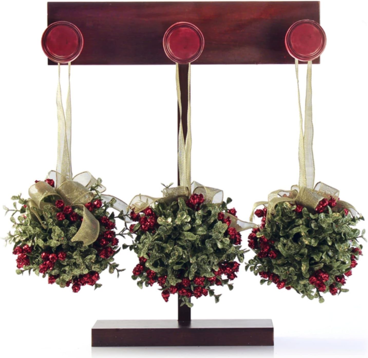 Ganz Mistletoe Door Kiss Ball