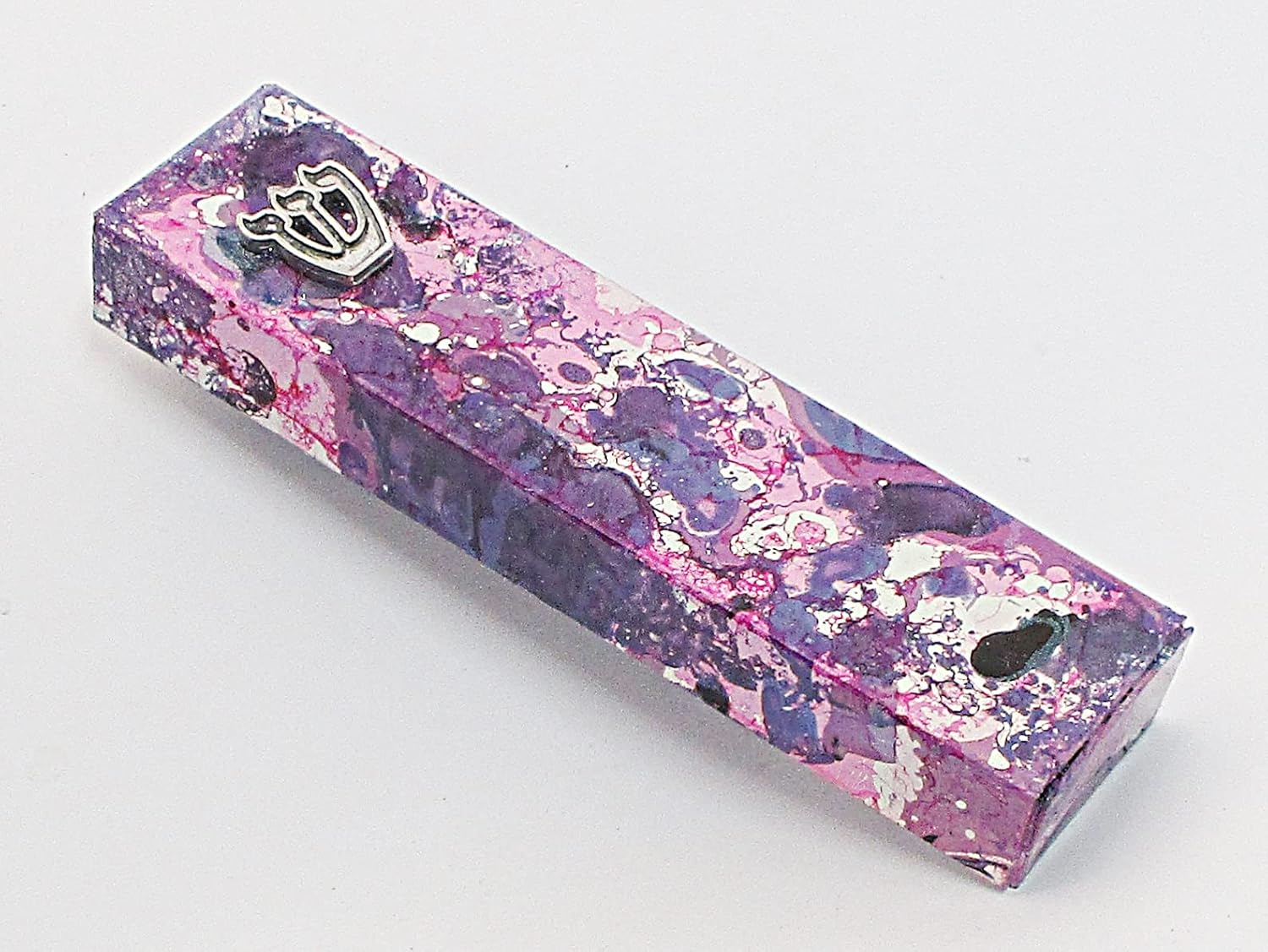 Marbled Mezuzah Case A205 1