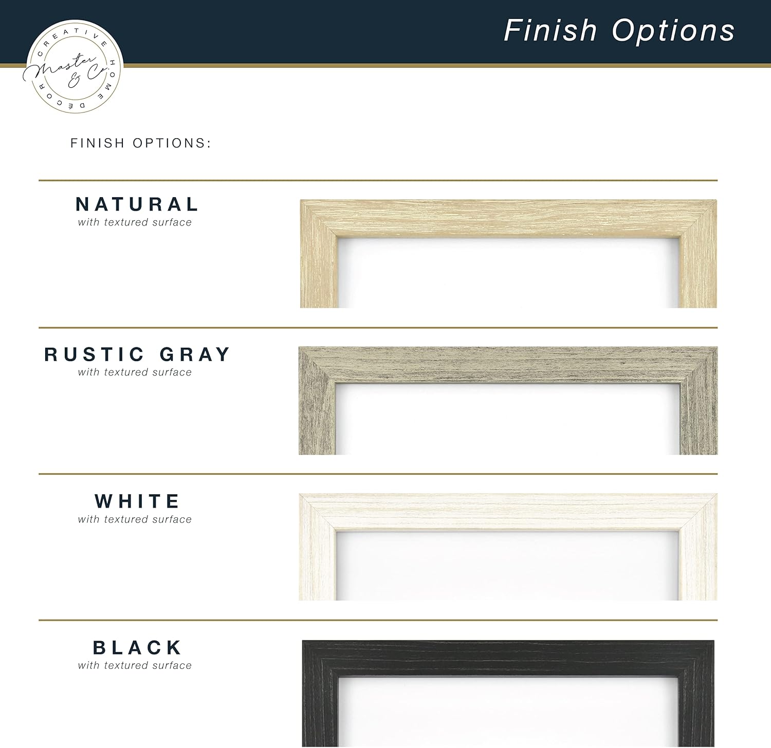 MCS Master Co 8x8 Gallery Wood Frame Natural 1-Pack