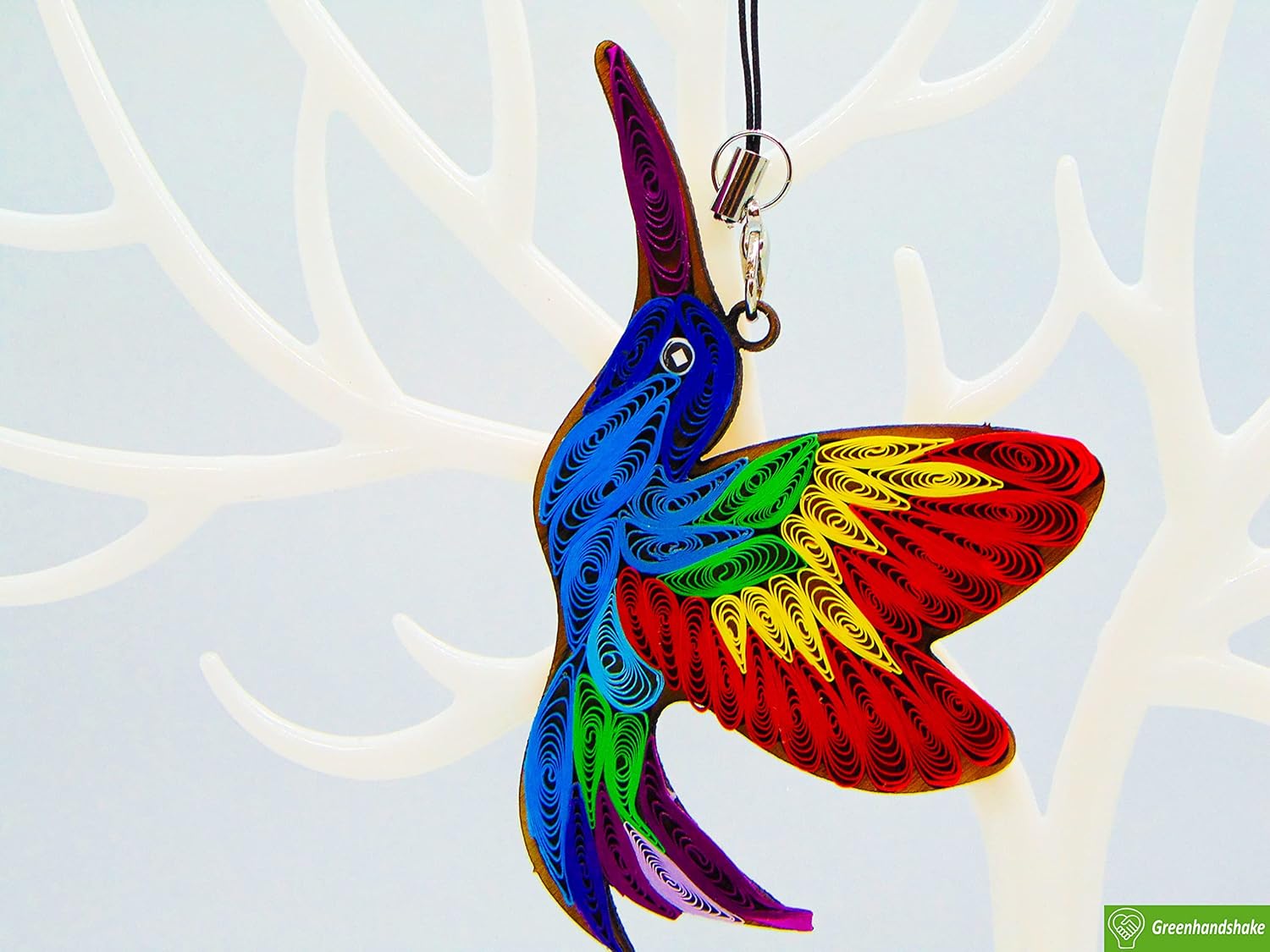 Greenhandsake Artistic Hummingbird Hanging Ornament