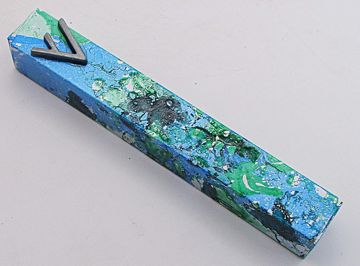 Marbled Mezuzah Case A046