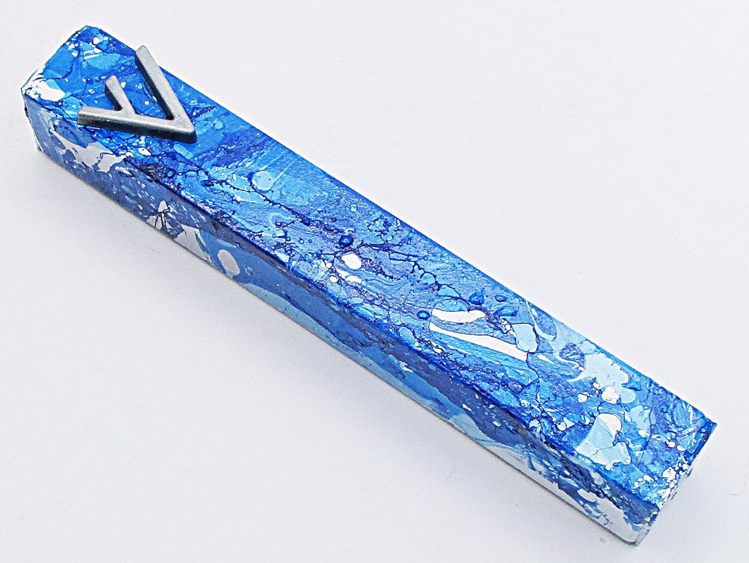 Marbled Mezuzah Case A087