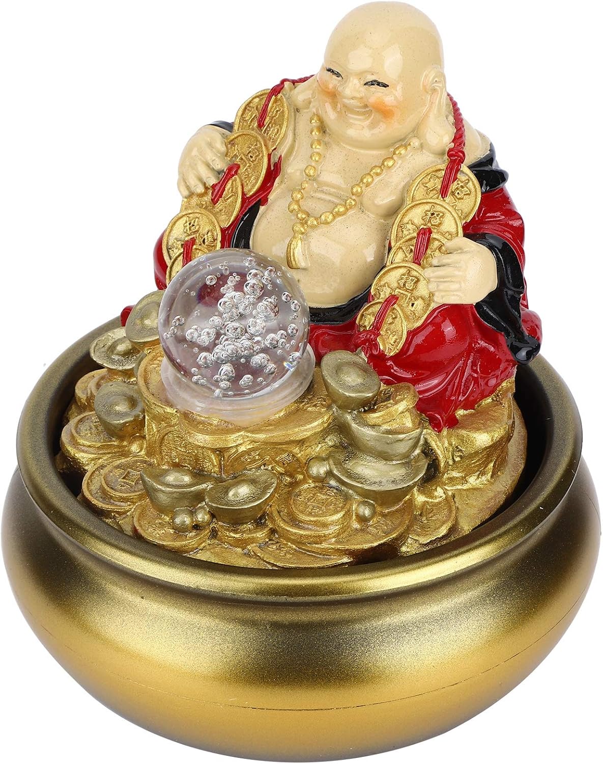 LED Tabletop Fountain with Decorative Ball