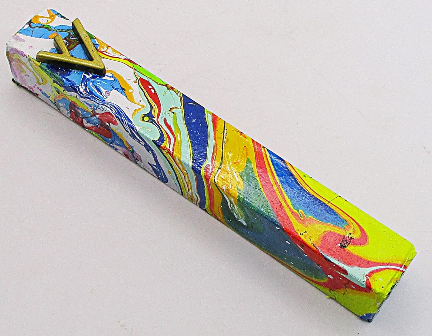 Marbled Mezuzah Case A084