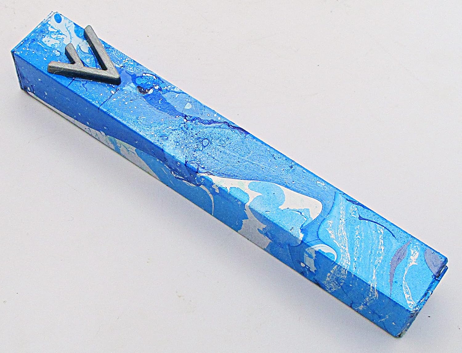 Marbled Mezuzah Case A057