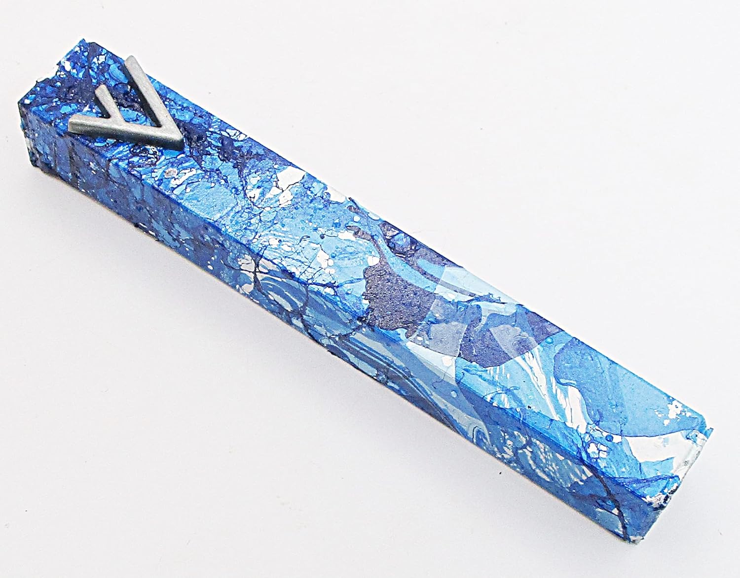 Marbled Mezuzah Case A051