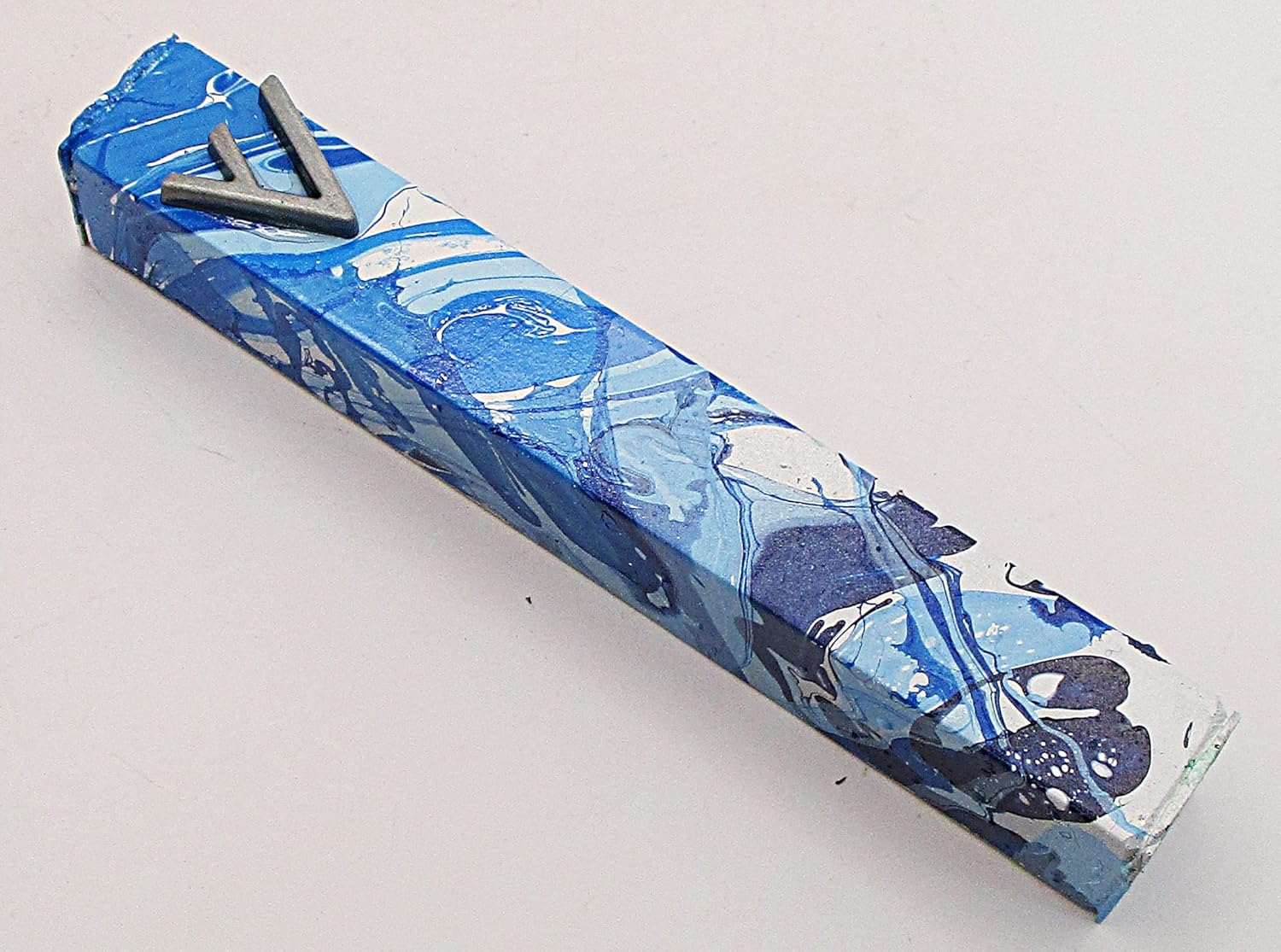 Marbled Mezuzah Case A089