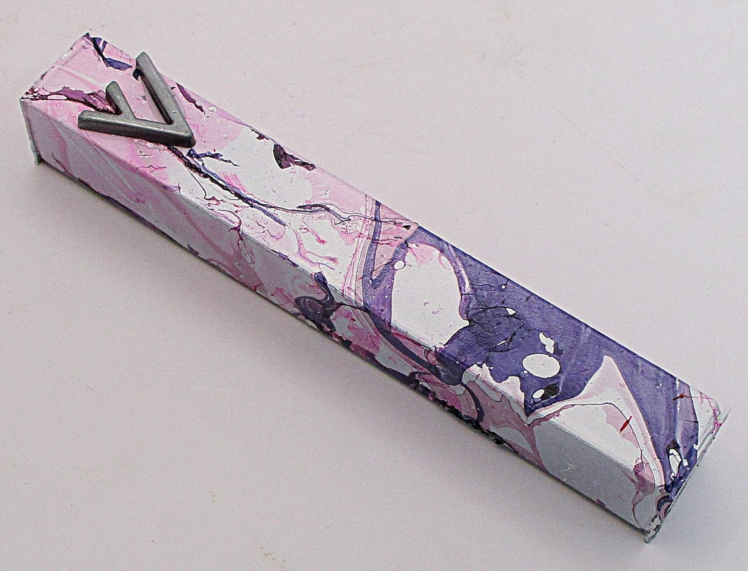Marbled Mezuzah Case A078