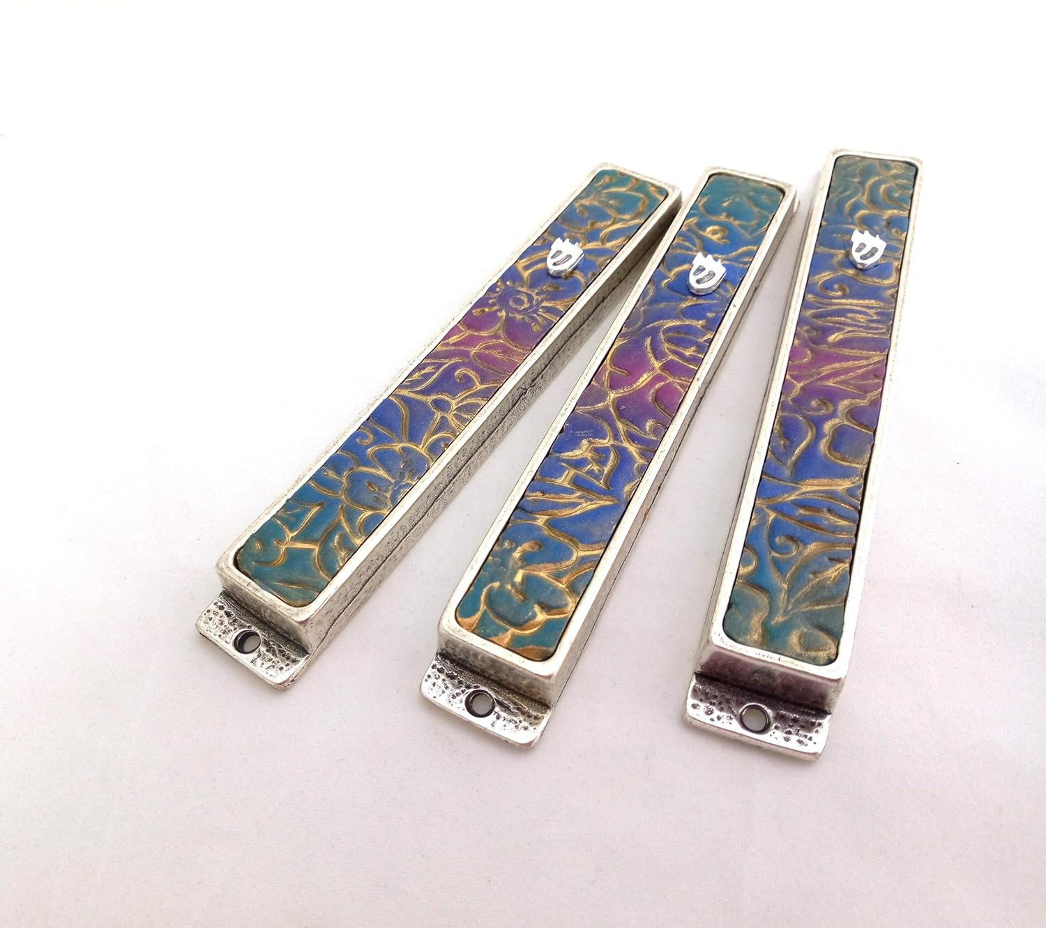 Modern Mezuza Cover Handmade in Israel