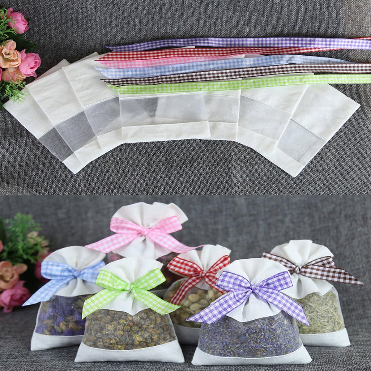 Ezeso Essential Sachet Bags for Lavender Spice and Herbs