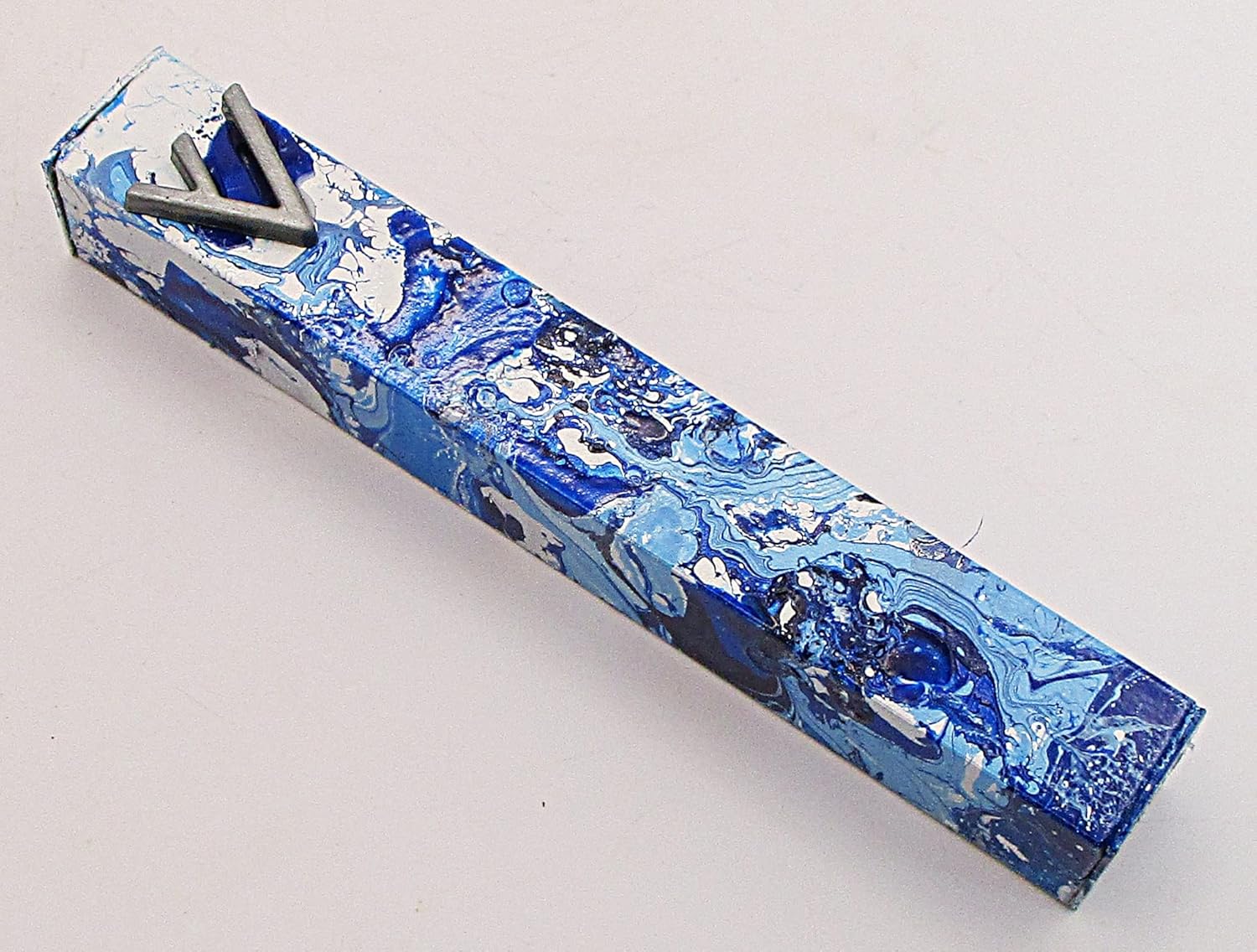 Marbled Mezuzah Case - A101 1