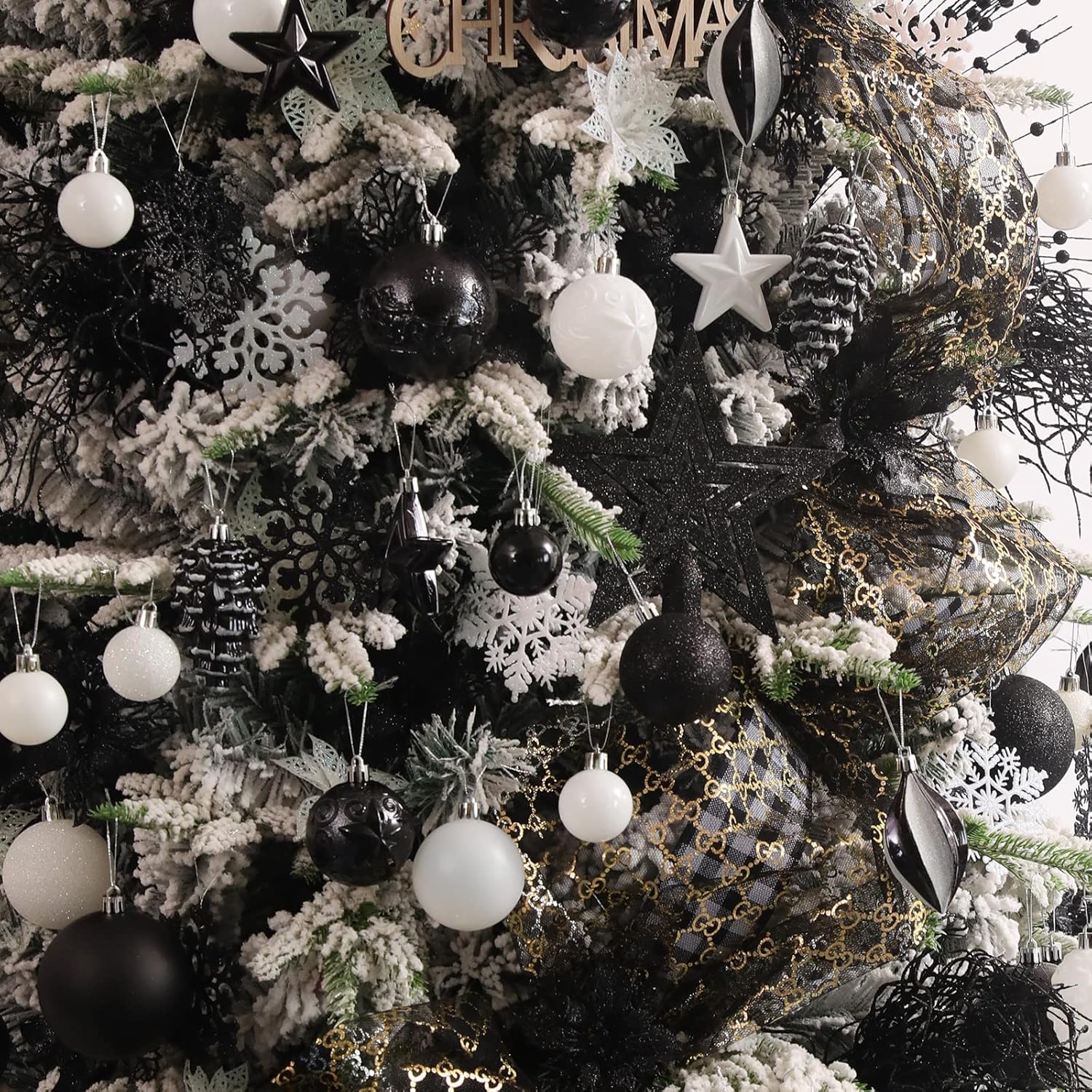 CristBest 43pcs Shatterproof Christmas Ornaments