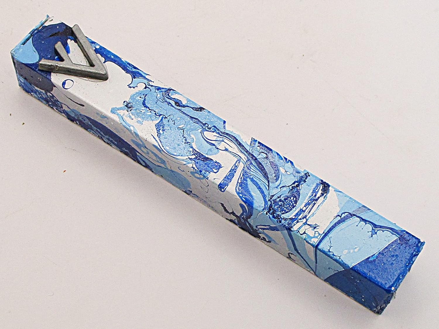 Marbled Mezuzah Case A054
