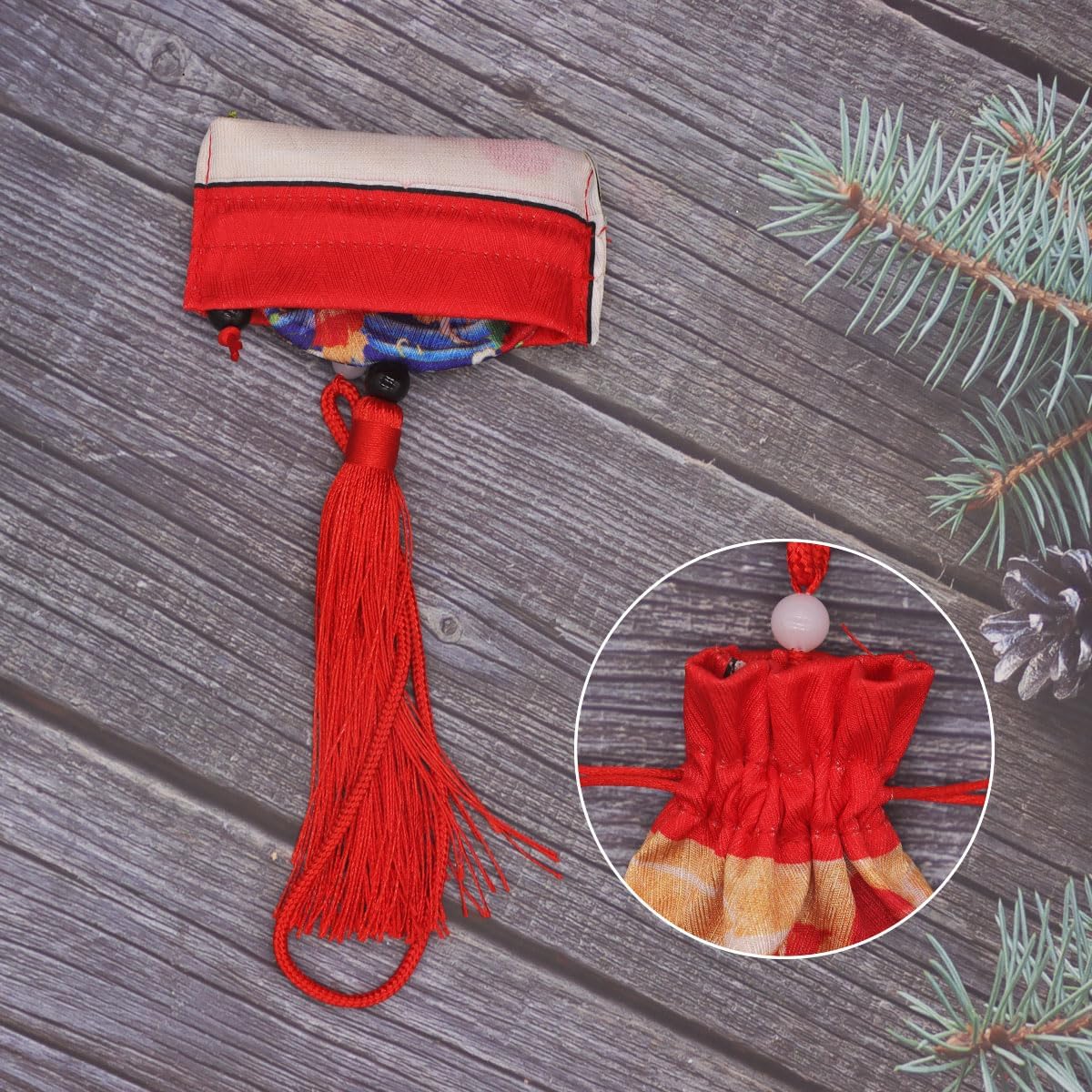 20PCS Chinese Style Silk Drawstring Sachet Bags