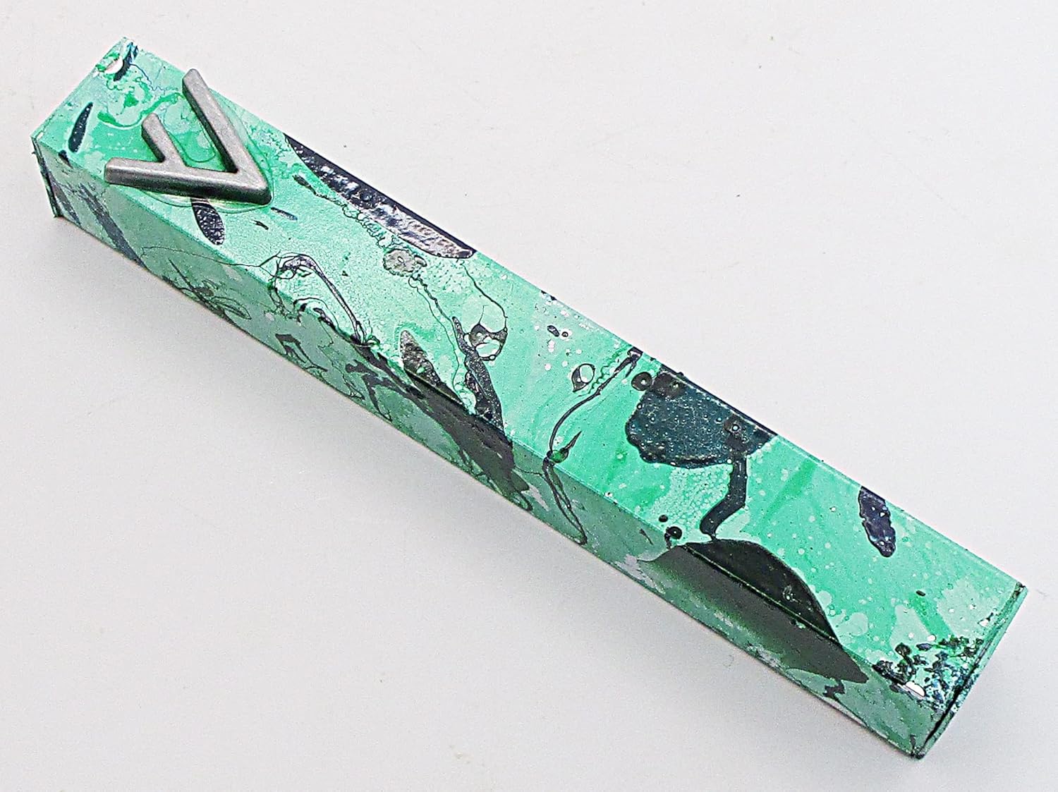 Marbled Mezuzah Case A024