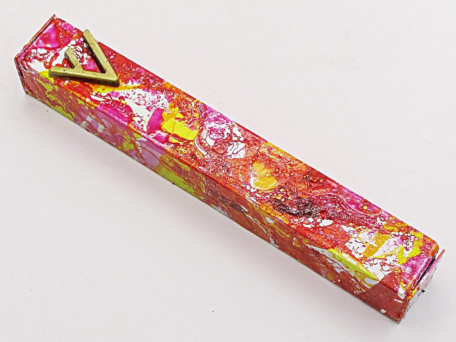 Marbled Mezuzah Case A103