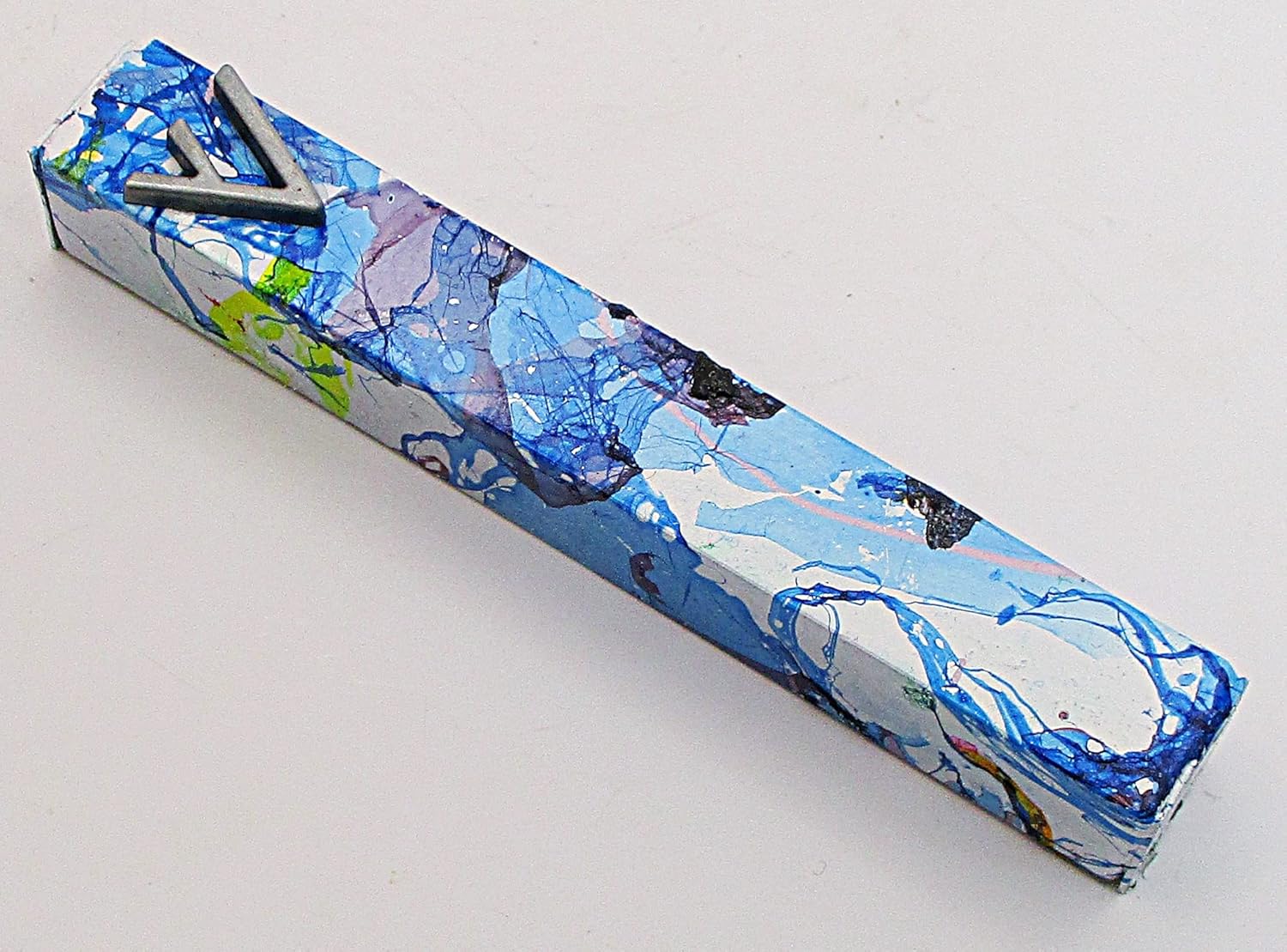 Marbled Mezuzah Case A023