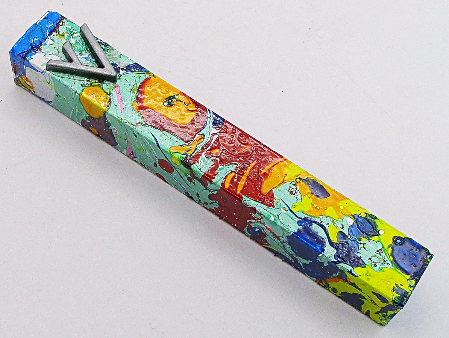 Marbled Mezuzah Case A063