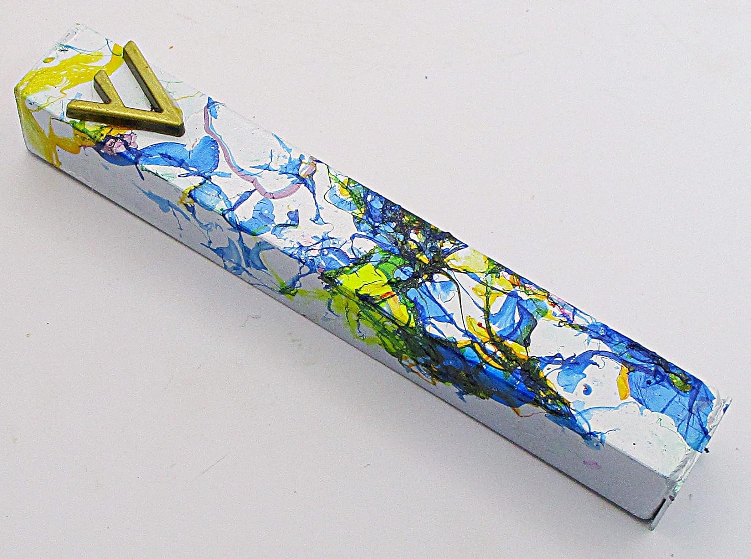 Marbled Mezuzah Case - A039 1