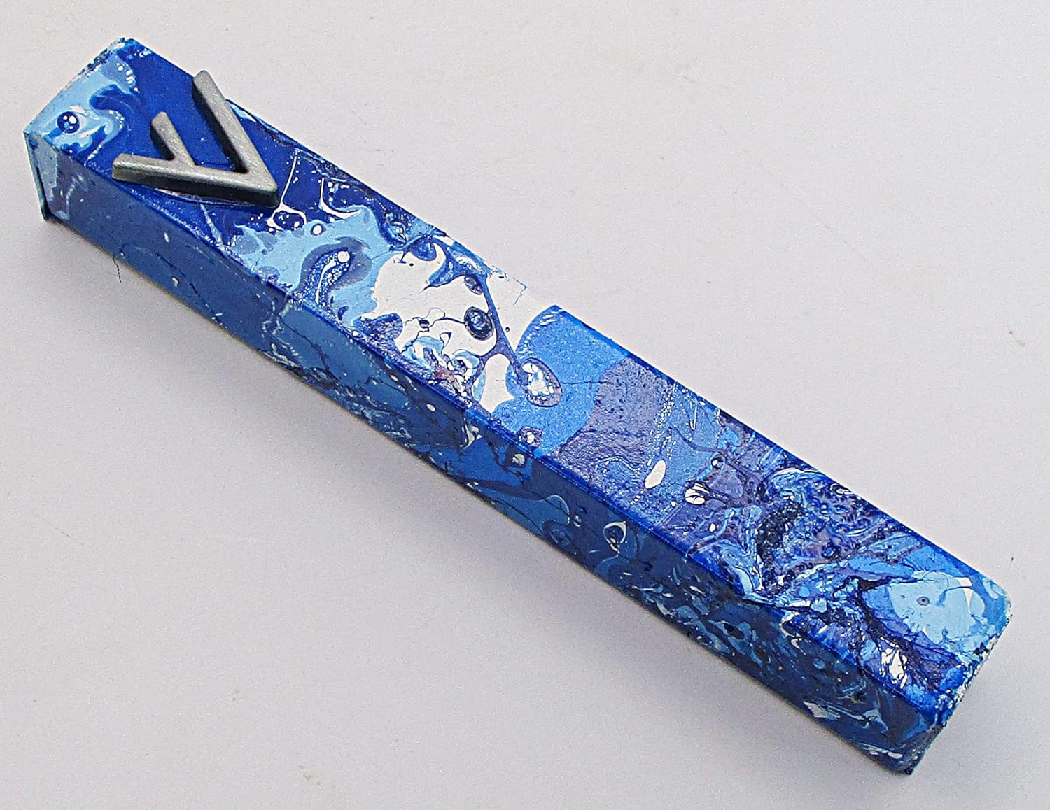 Marbled Mezuzah Case A083